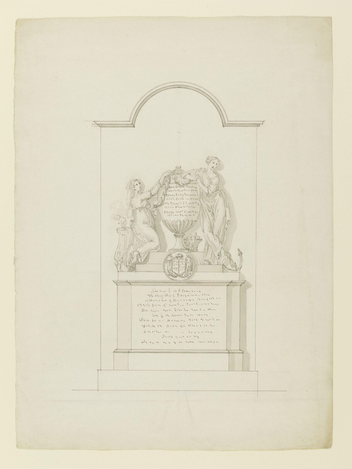 Drawing, William Tyler, ca. 1778