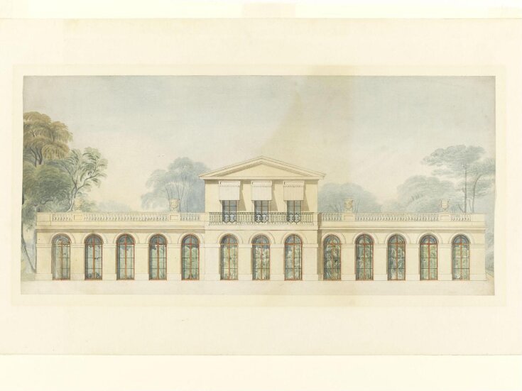 Design for a free-standing orangery or winter garden top image