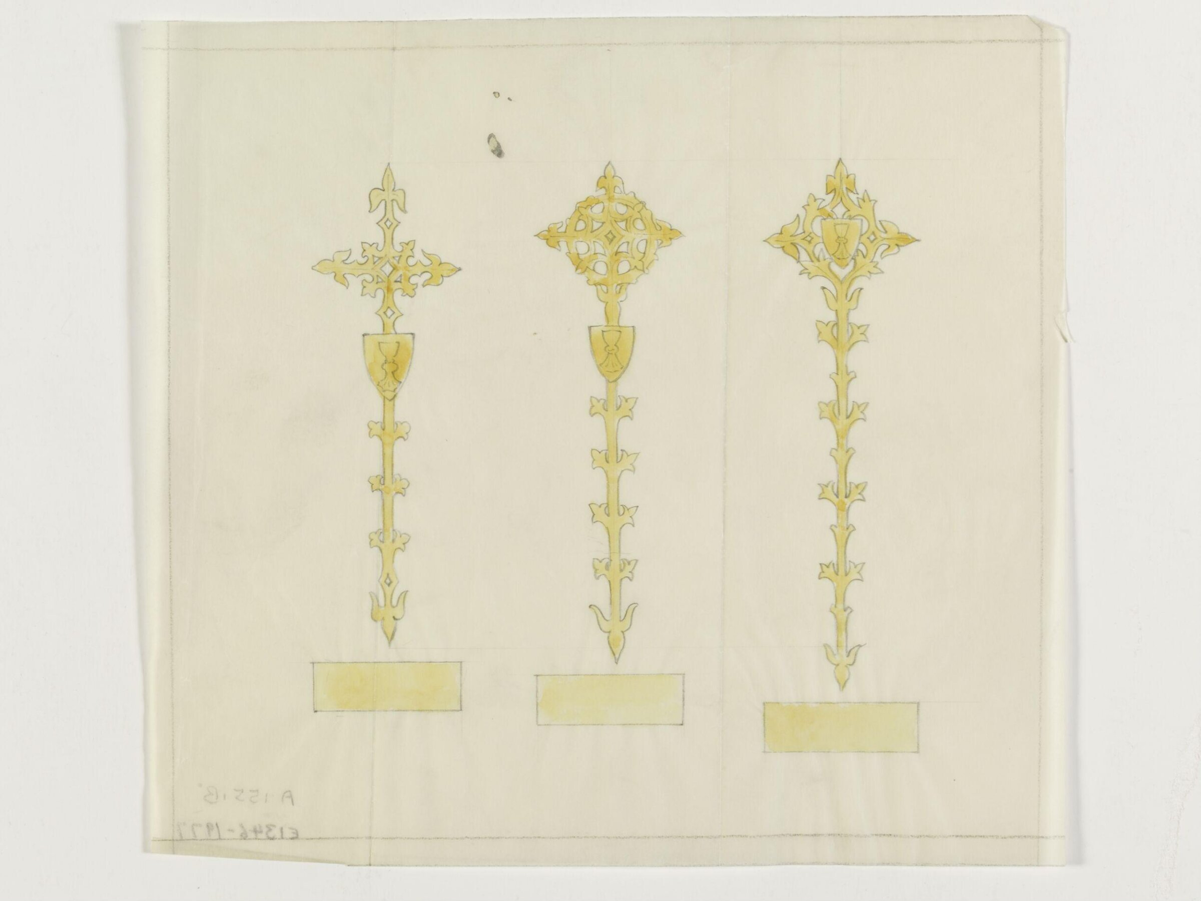 Drawing, James Powell & Sons, early 20th century