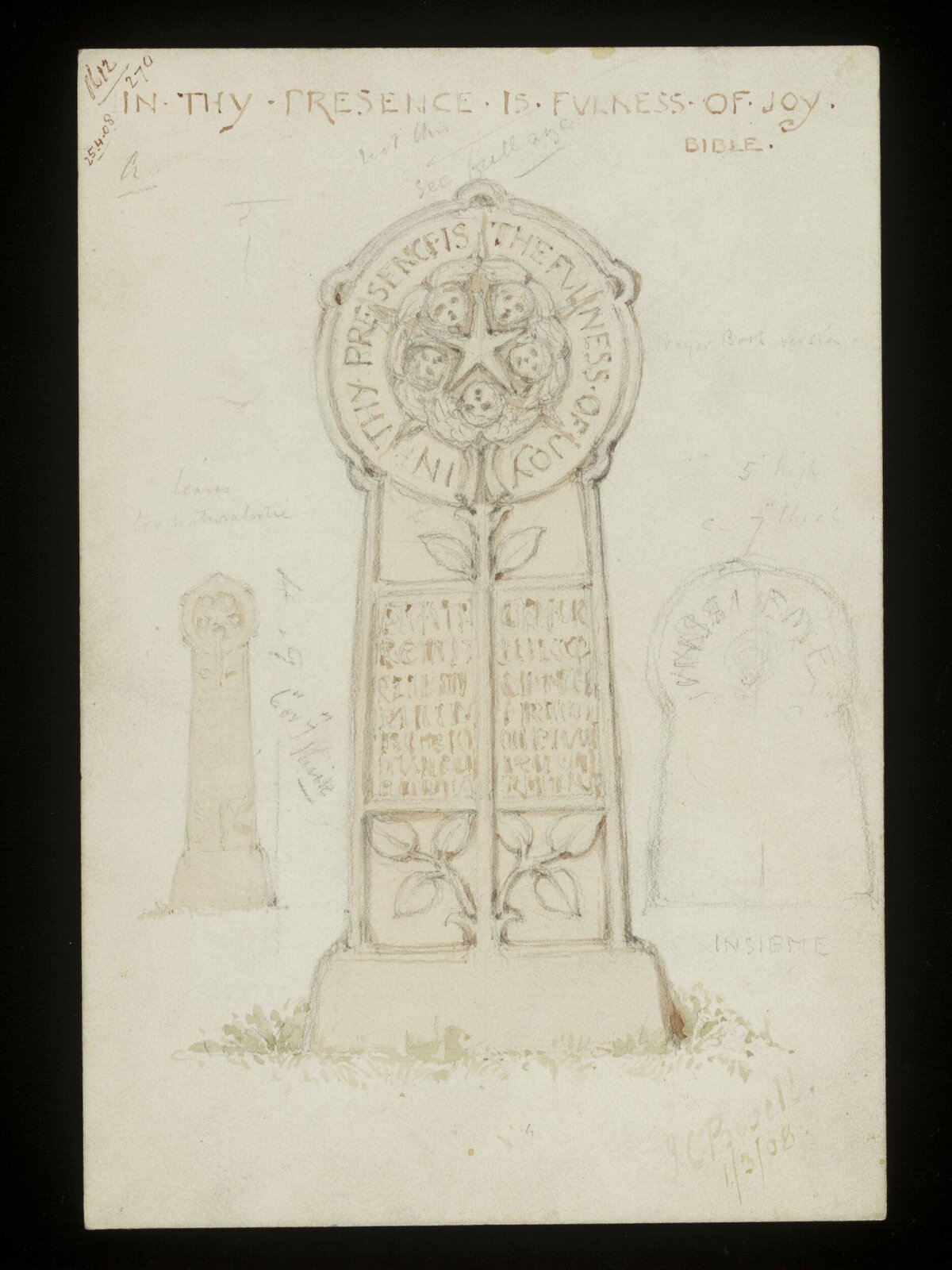 Drawing, James Powell & Sons, 01/03/1908