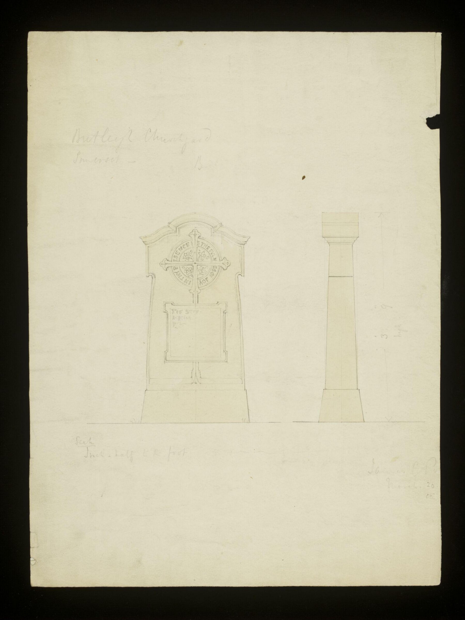 Drawing, James Powell & Sons, 1908