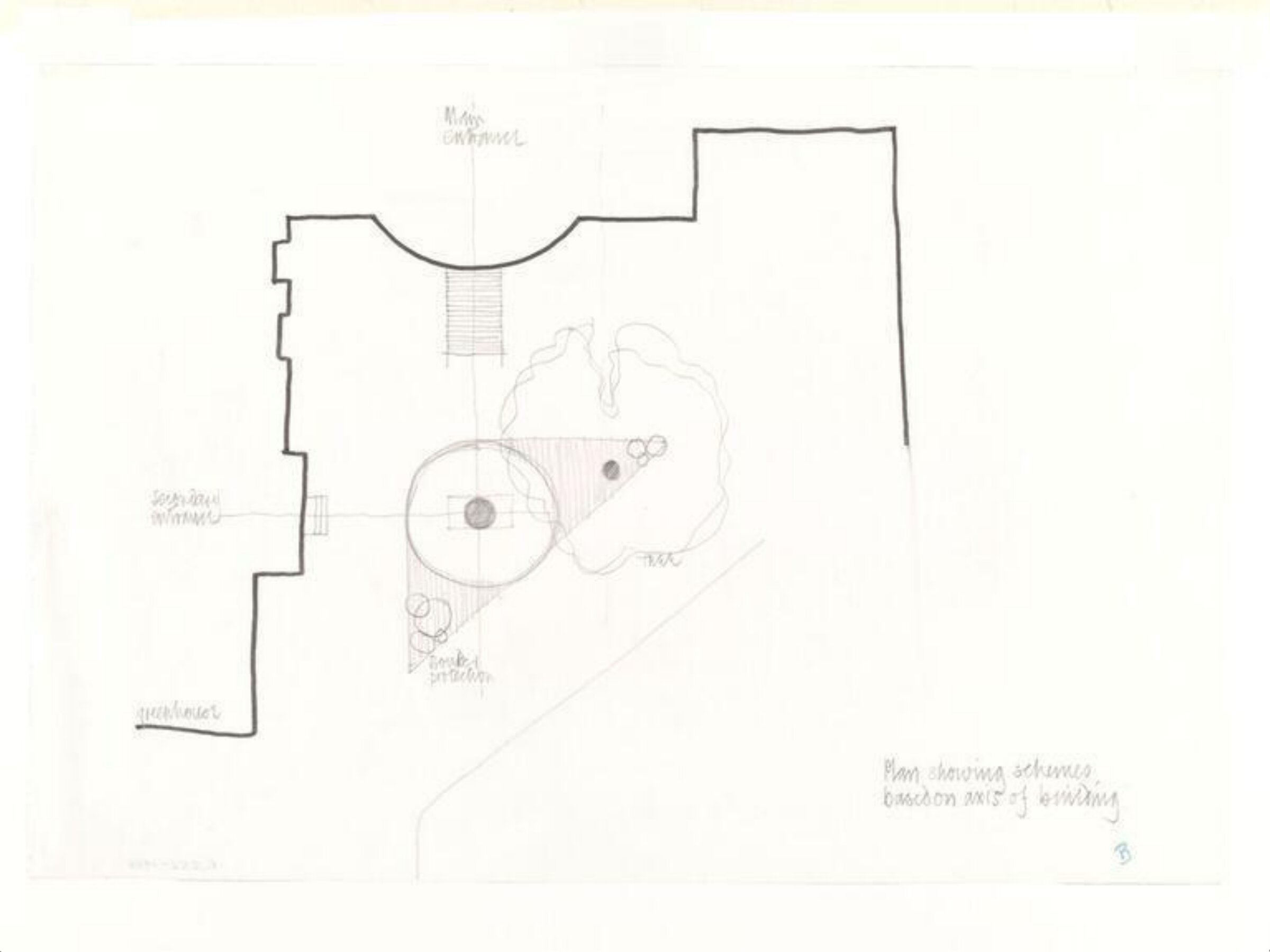 Drawing, Ian Hamilton Finlay, c. 1978