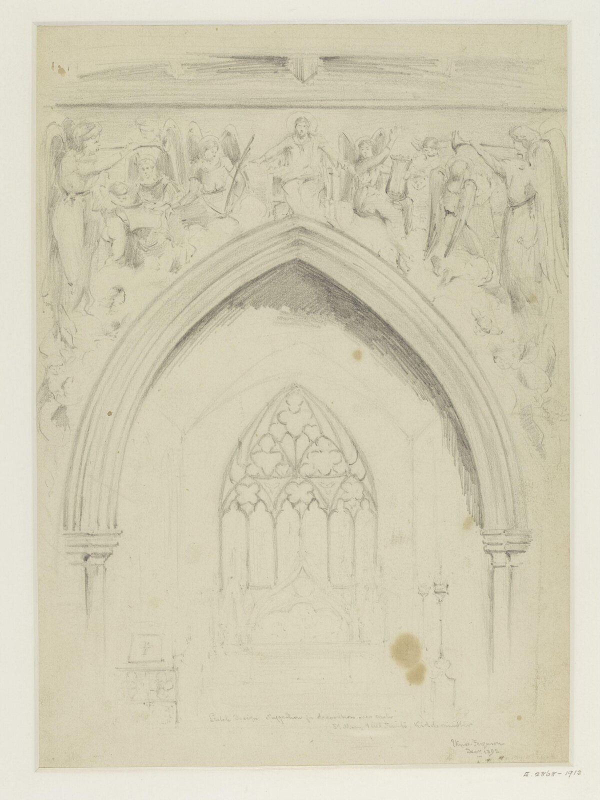 Drawing, J. Knox Ferguson, 1892