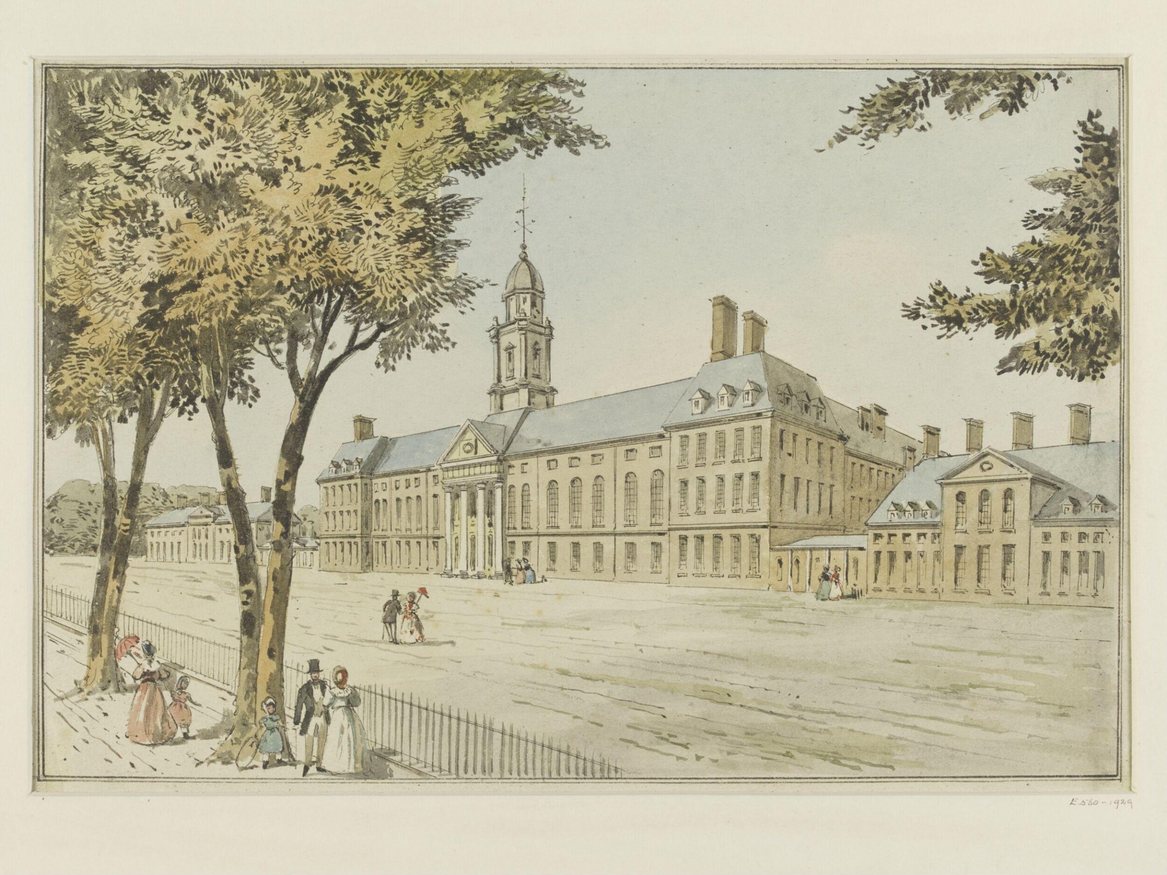 Chelsea Hospital, Thomas Shepherd, 19th century