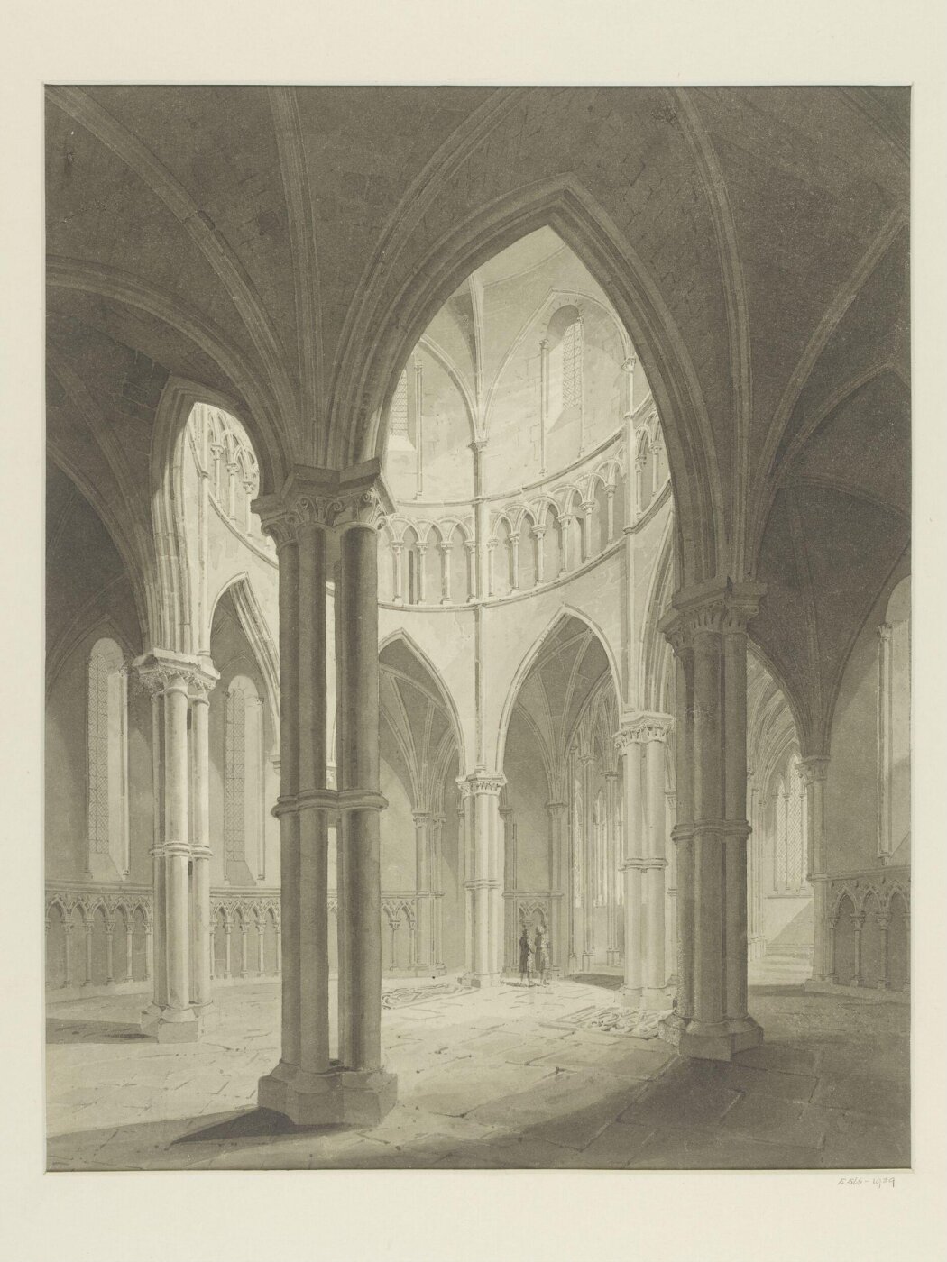 Unknown, Interior of the Temple Church