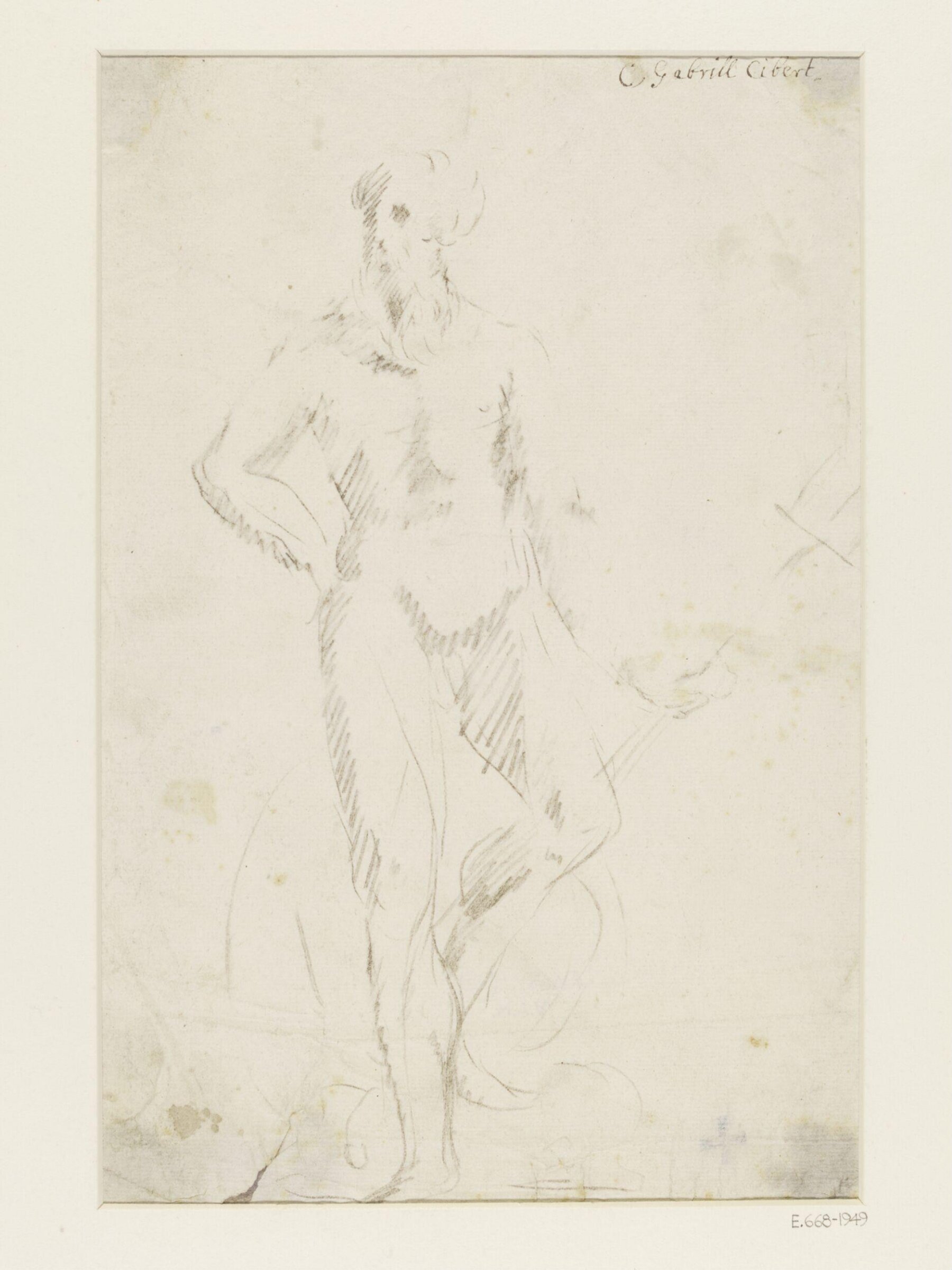Neptune, Caius Gabriel Cibber, c.1650-1700