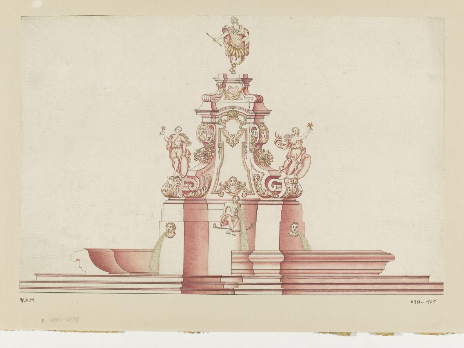 Drawing, early 18th century