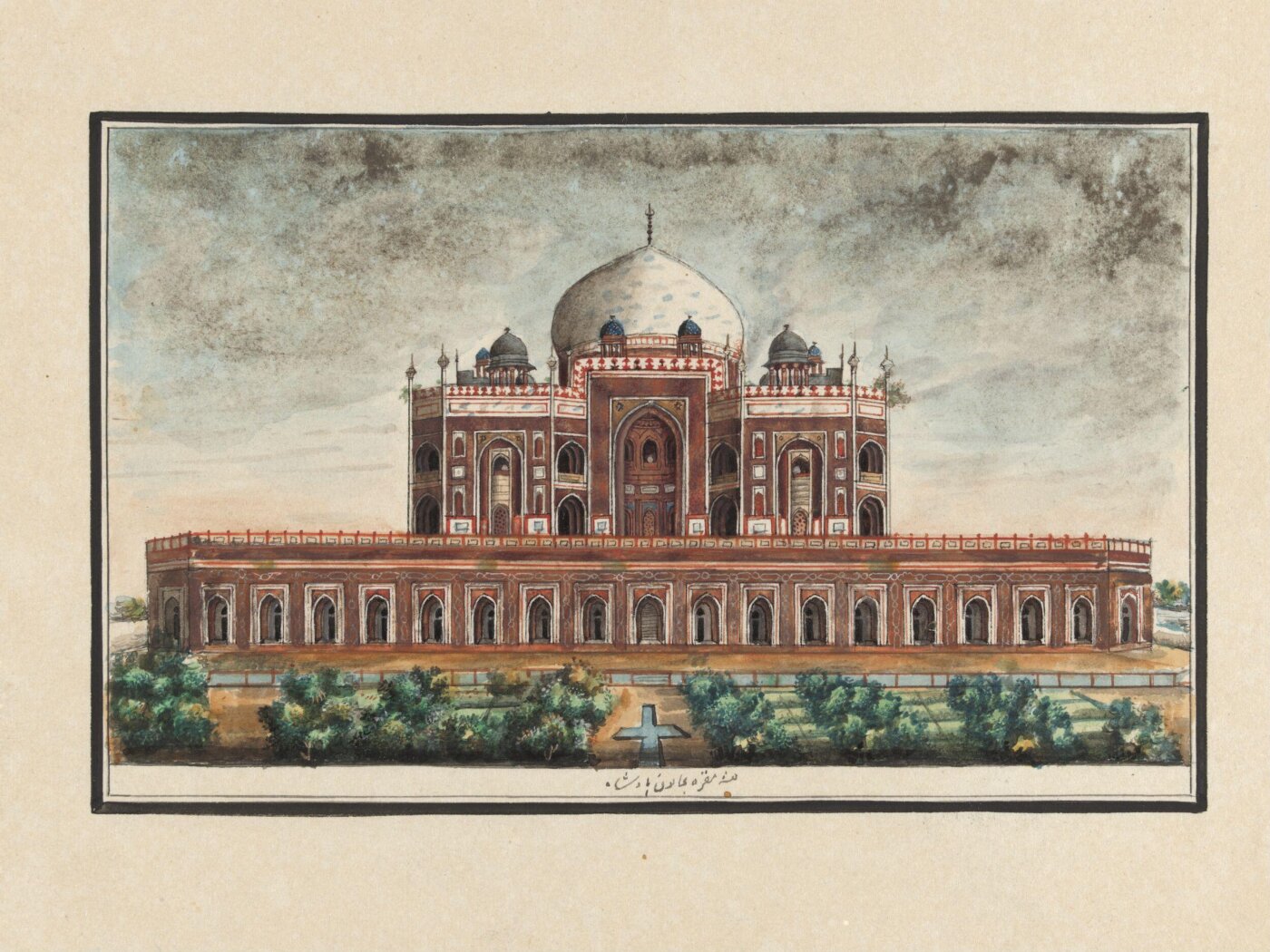 Unknown, Fifteen drawings of Mughal buildings at Agra, Delhi and Lucknow.