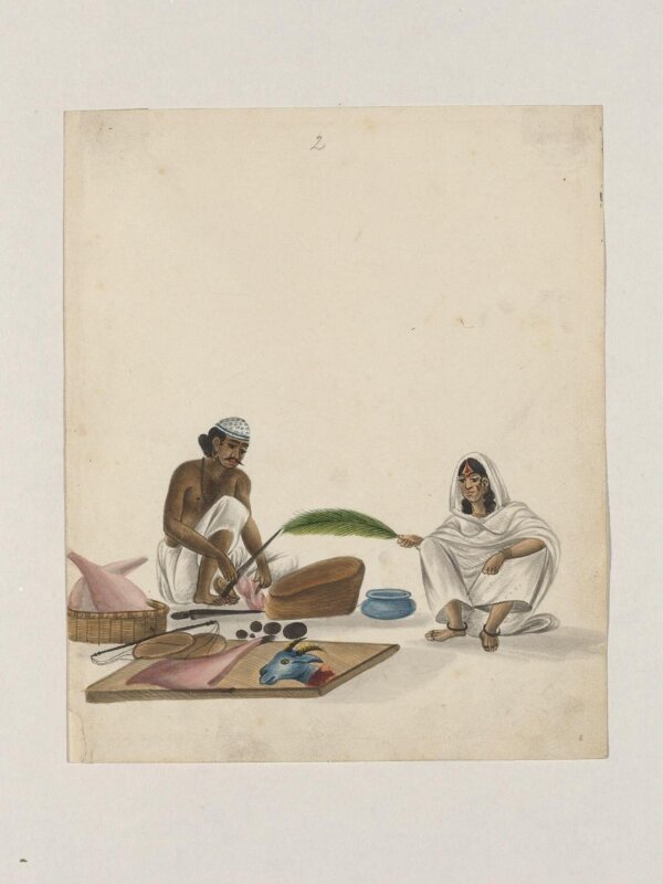 One of Forty-two drawings of occupations and conveyances