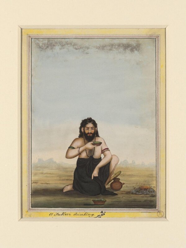 An album containing fifty-three drawings depicting occupations.