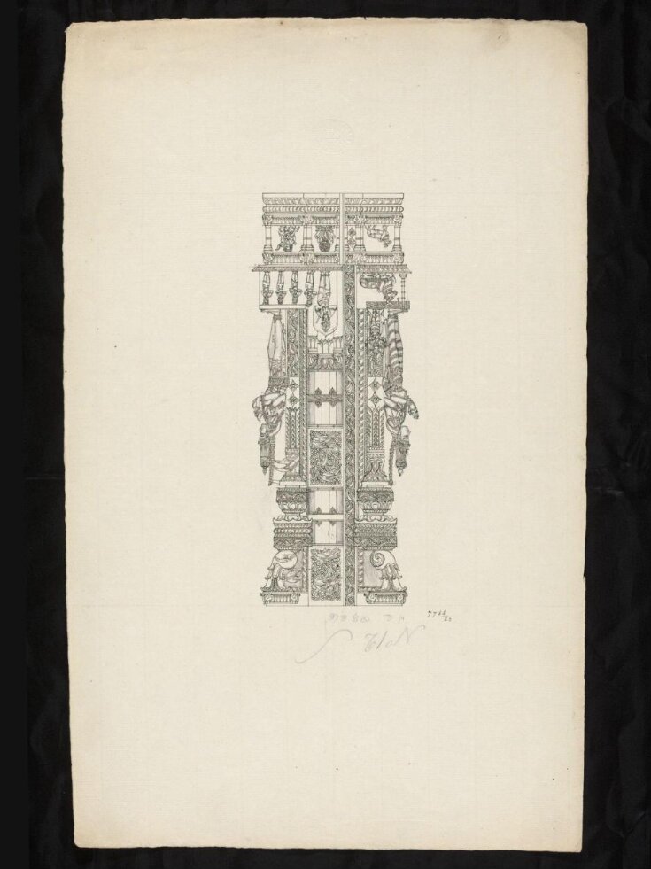 Architectural drawing of Tirumala Nayak at Madura, | Unknown | V&A ...