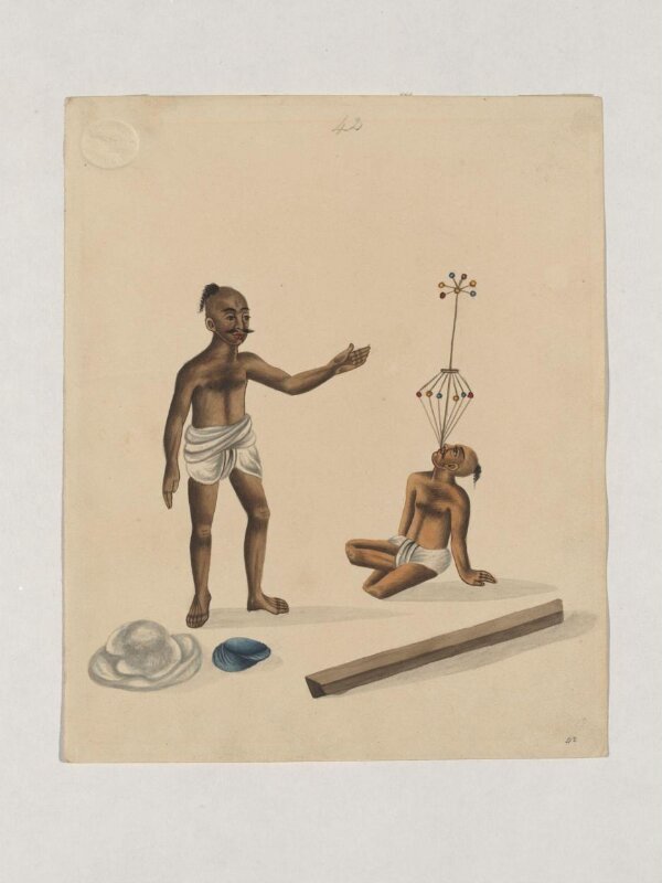One of Forty-two drawings of occupations and conveyances