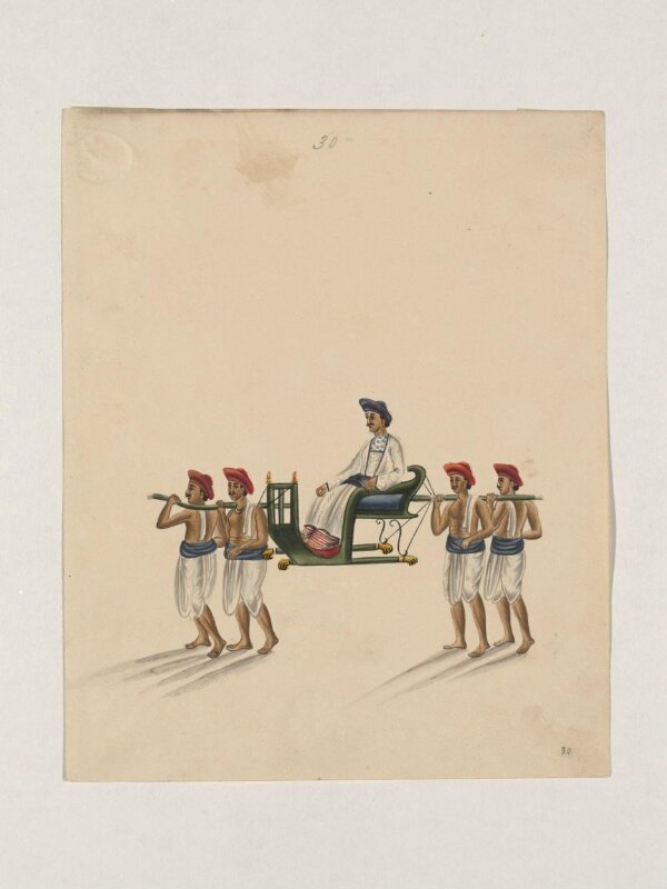 One of Forty-two drawings of occupations and conveyances