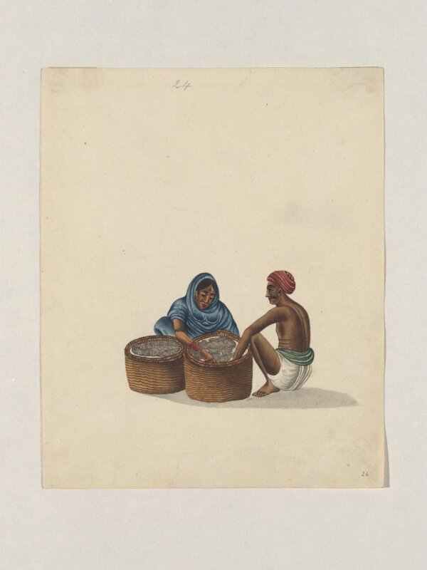 One of Forty-two drawings of occupations and conveyances