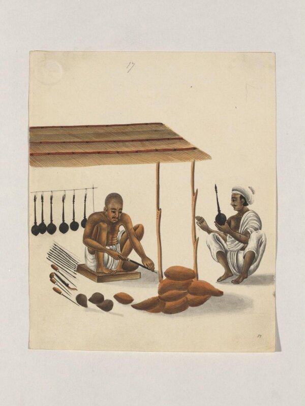 One of Forty-two drawings of occupations and conveyances