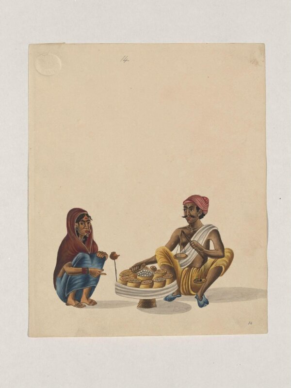 One of Forty-two drawings of occupations and conveyances