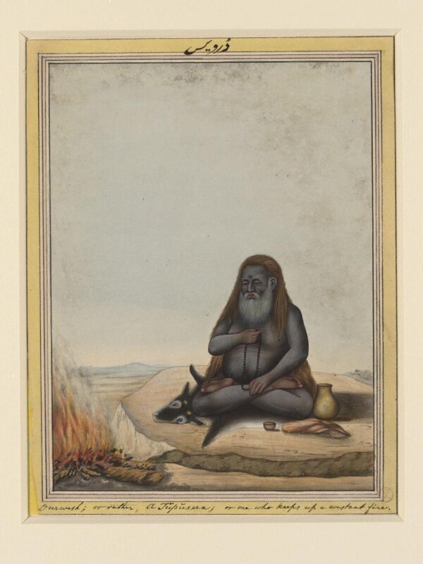 An album containing fifty-three drawings depicting occupations.