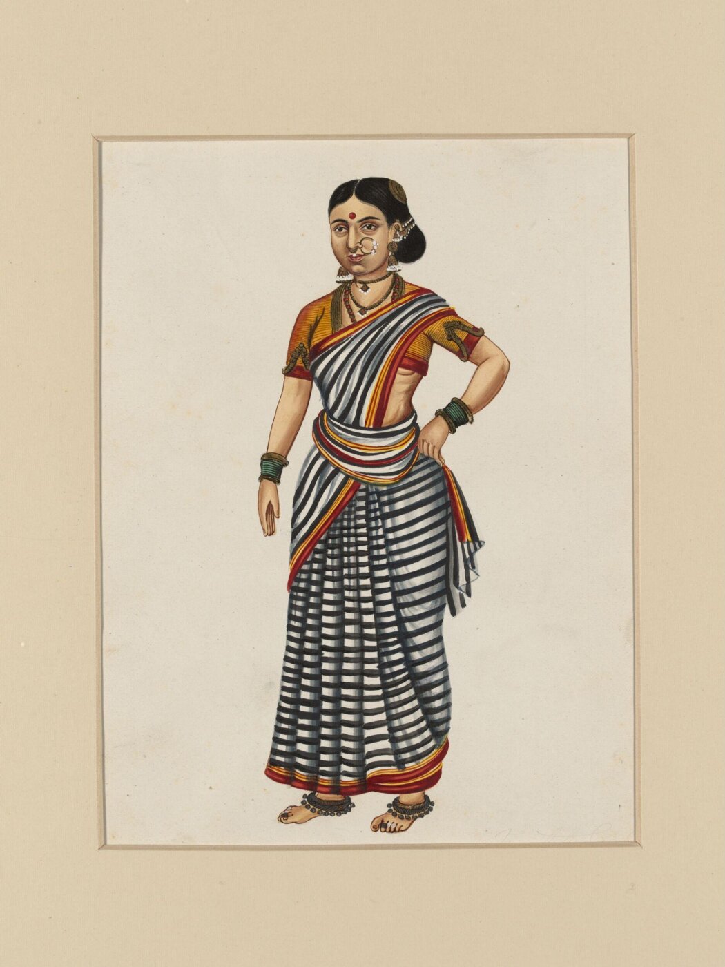 Unknown, A dancing girl