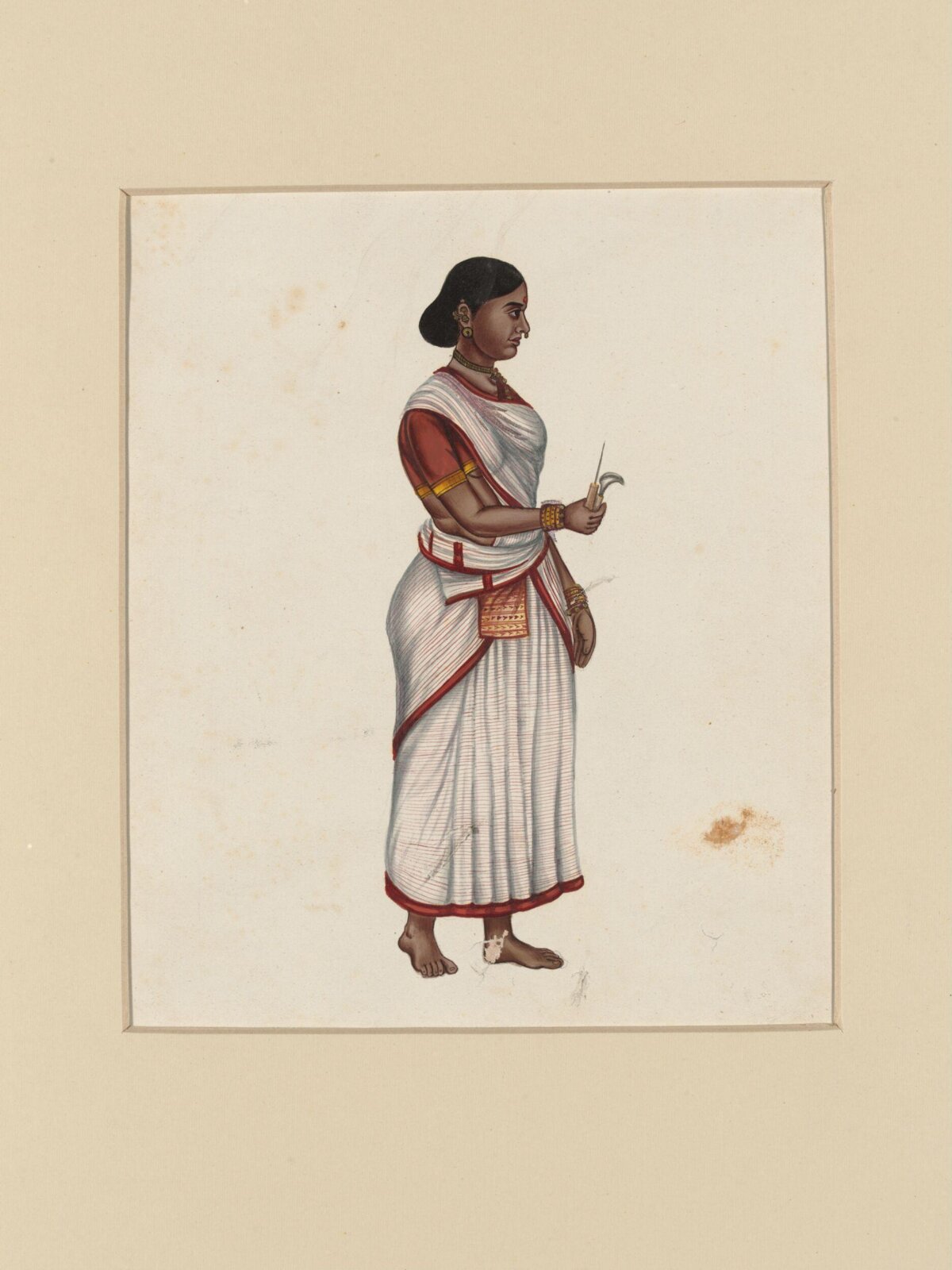 A shoemaker's wife, ca. 1850
