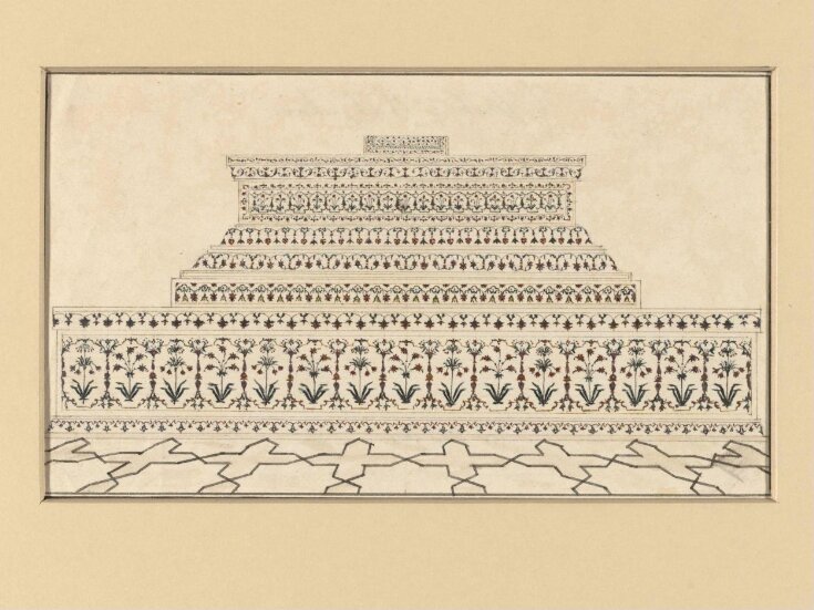 Ten drawings of the Taj Mahal. top image