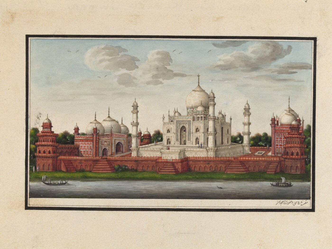 Unknown, Sixty drawings of Mughal monuments and architectural details.