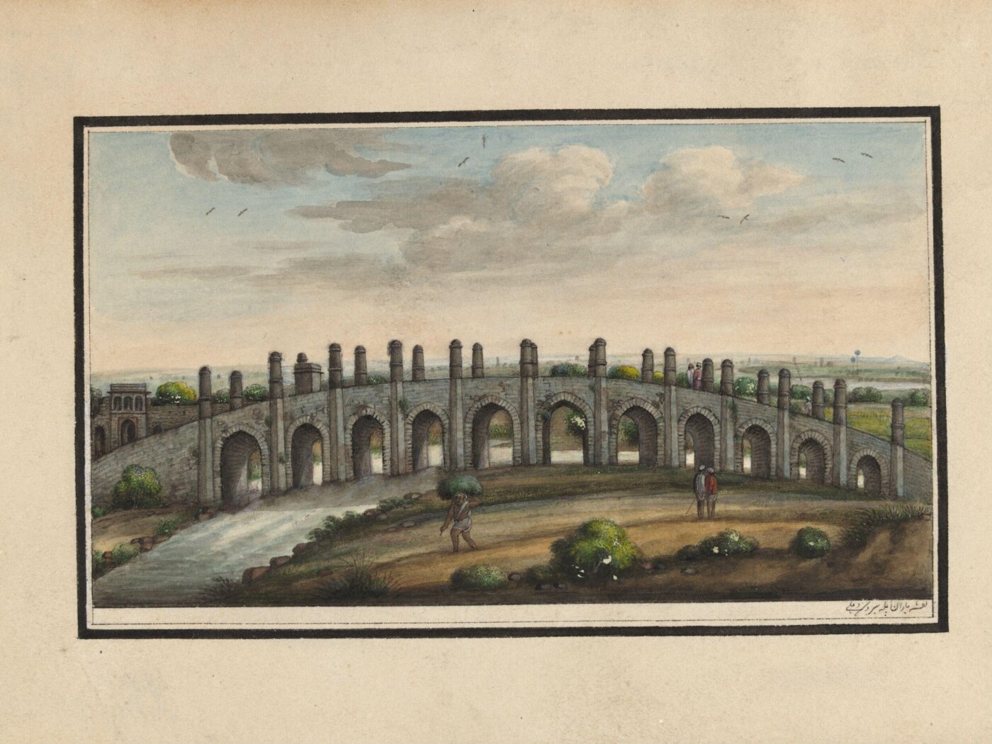 Unknown, Sixty drawings of Mughal monuments and architectural details.