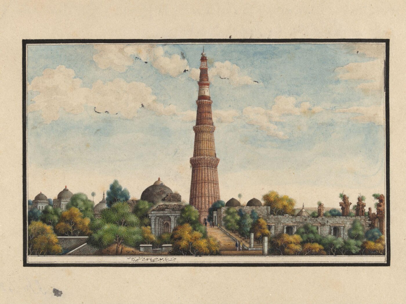 Unknown, Sixty drawings of Mughal monuments and architectural details.