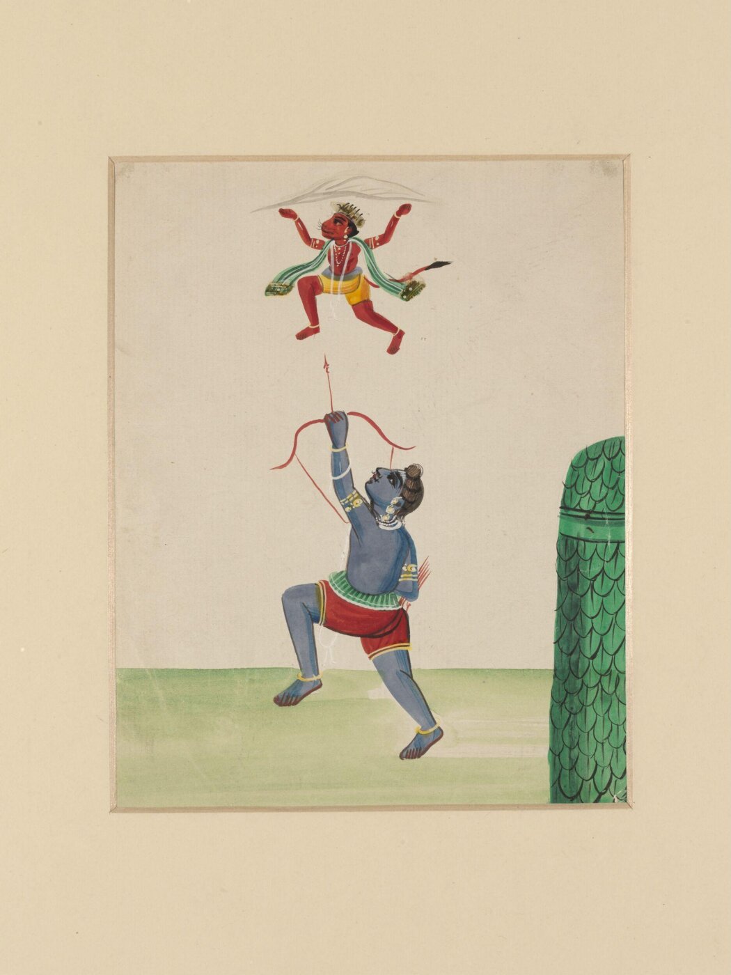 Unknown, A raksha shooting at  Hanuman