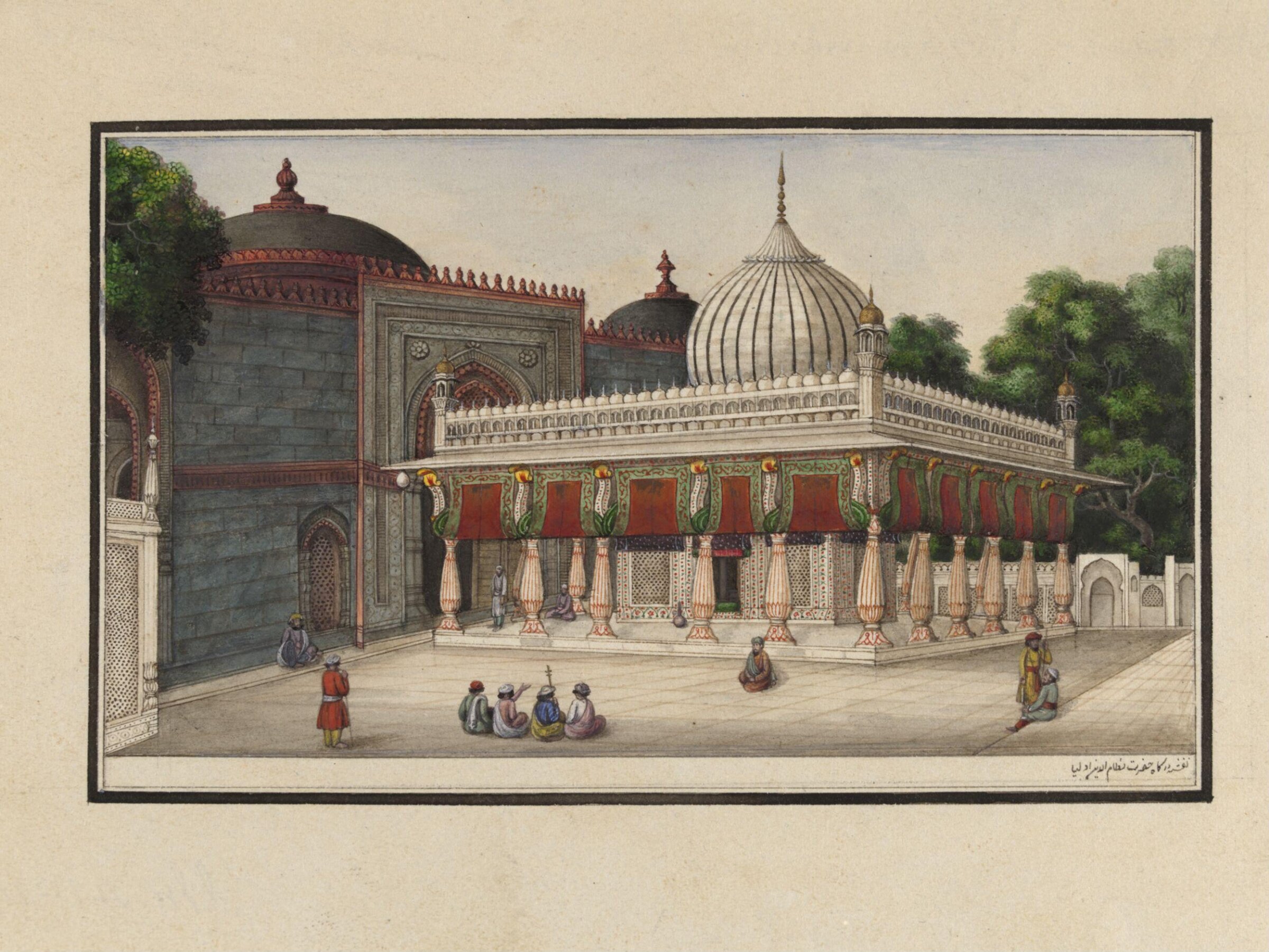 Sixty drawings of Mughal monuments and architectural details., ca.1836