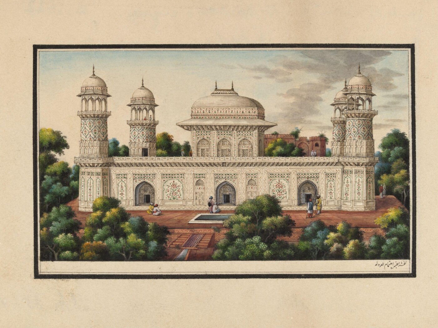 Unknown, Sixty drawings of Mughal monuments and architectural details.