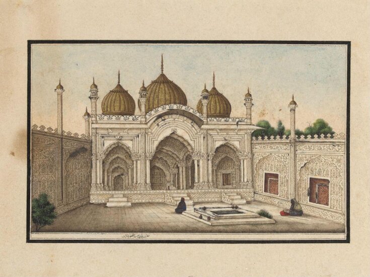 Sixty drawings of Mughal monuments and architectural details. top image