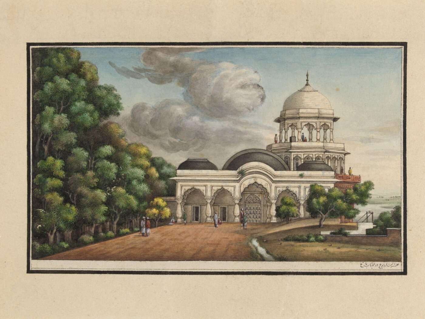 Unknown, Sixty drawings of Mughal monuments and architectural details.