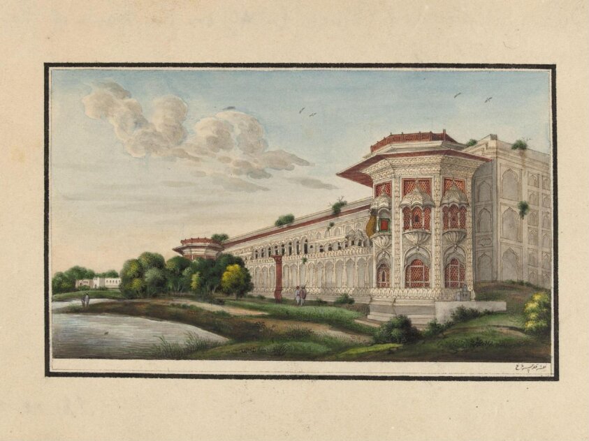 Sixty drawings of Mughal monuments and architectural details.