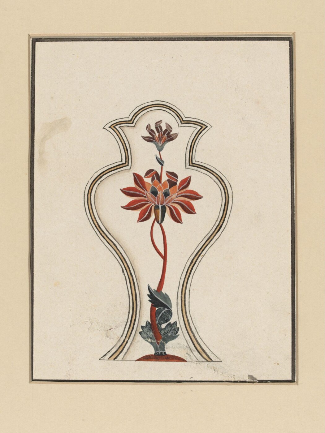 Unknown, Sixty drawings of Mughal monuments and architectural details.
