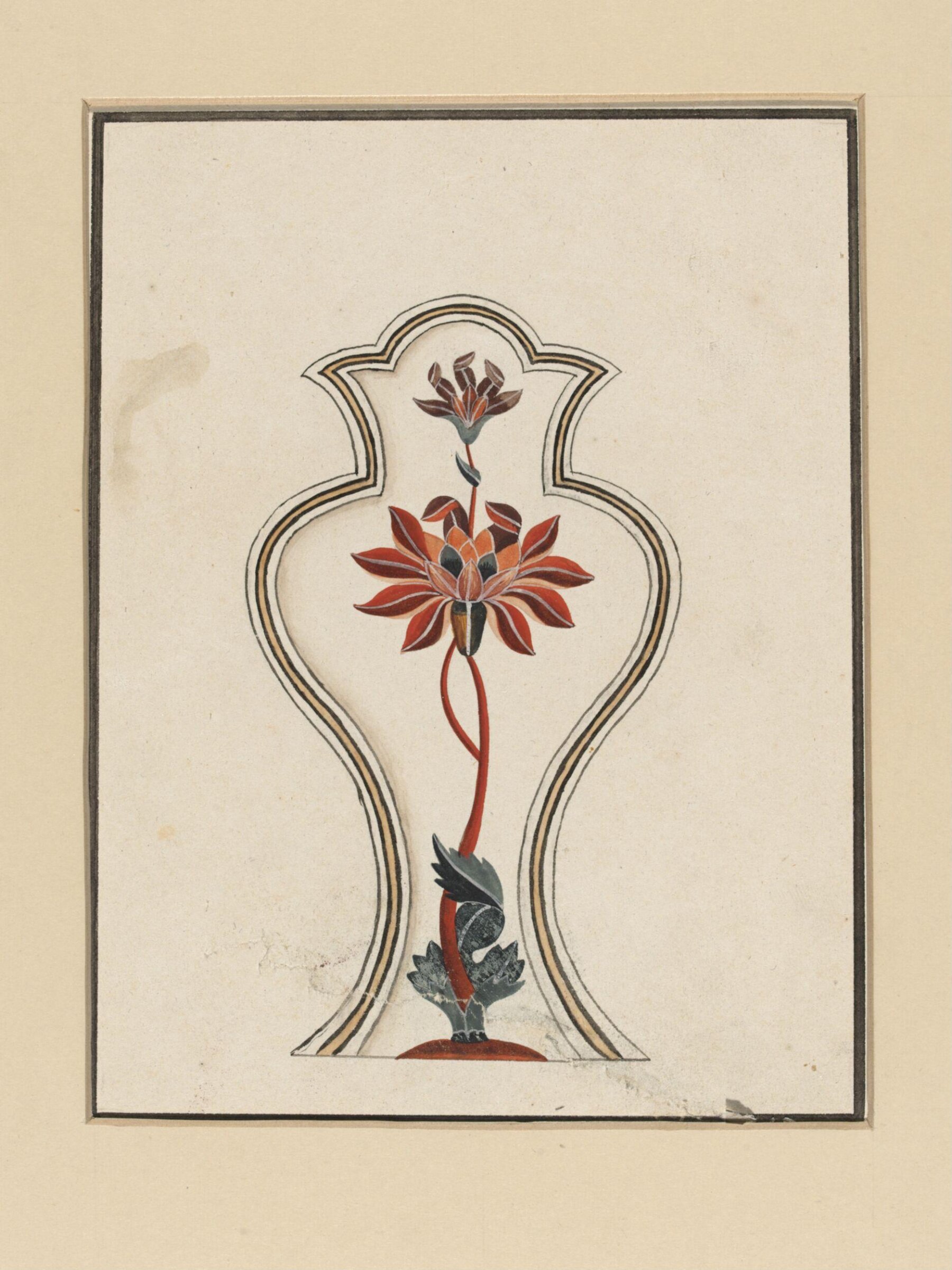 Sixty drawings of Mughal monuments and architectural details., ca.1836