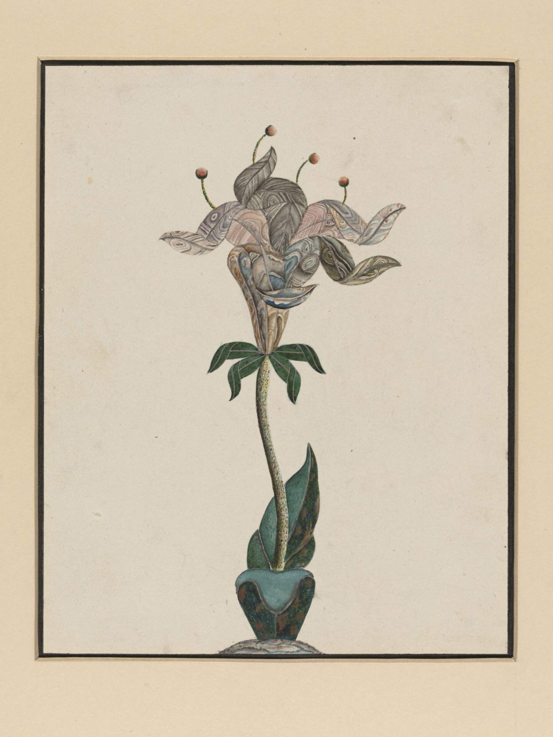 Sixty drawings of Mughal monuments and architectural details., ca.1836