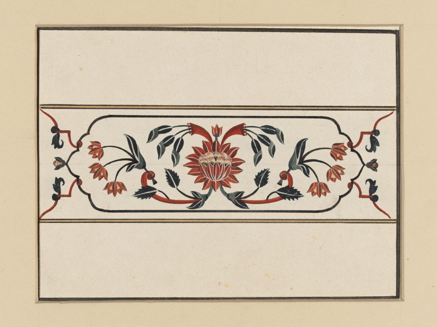 Unknown, Sixty drawings of Mughal monuments and architectural details.