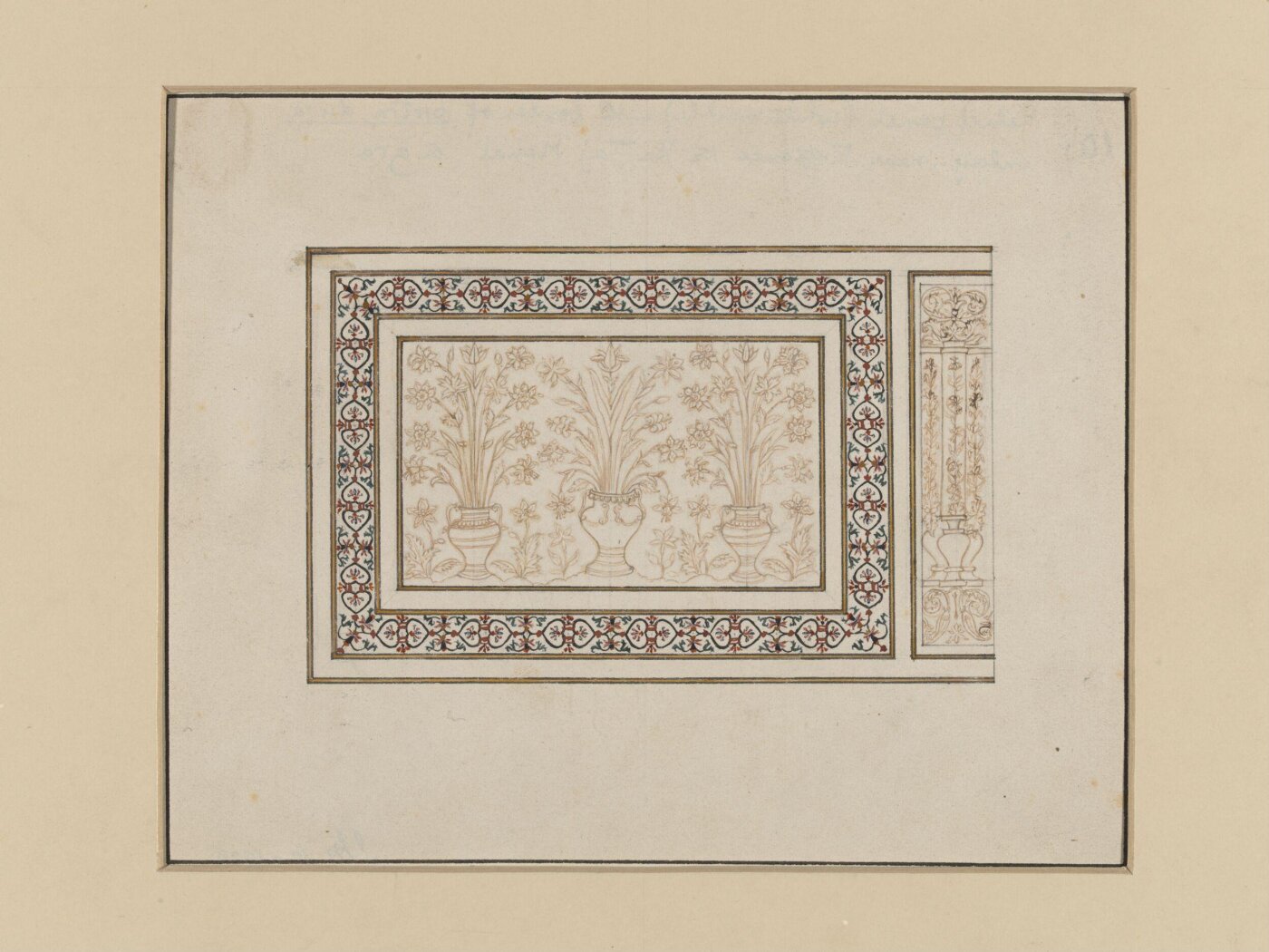 Unknown, Sixty drawings of Mughal monuments and architectural details.