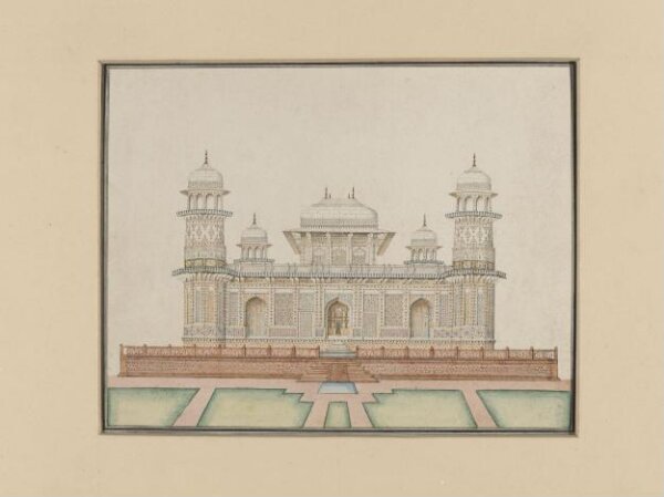 Sixty drawings of Mughal monuments and architectural details. | Unknown ...