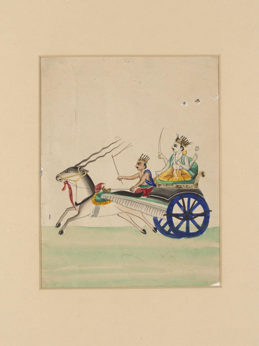 Unknown, Chandra, the Moon god,