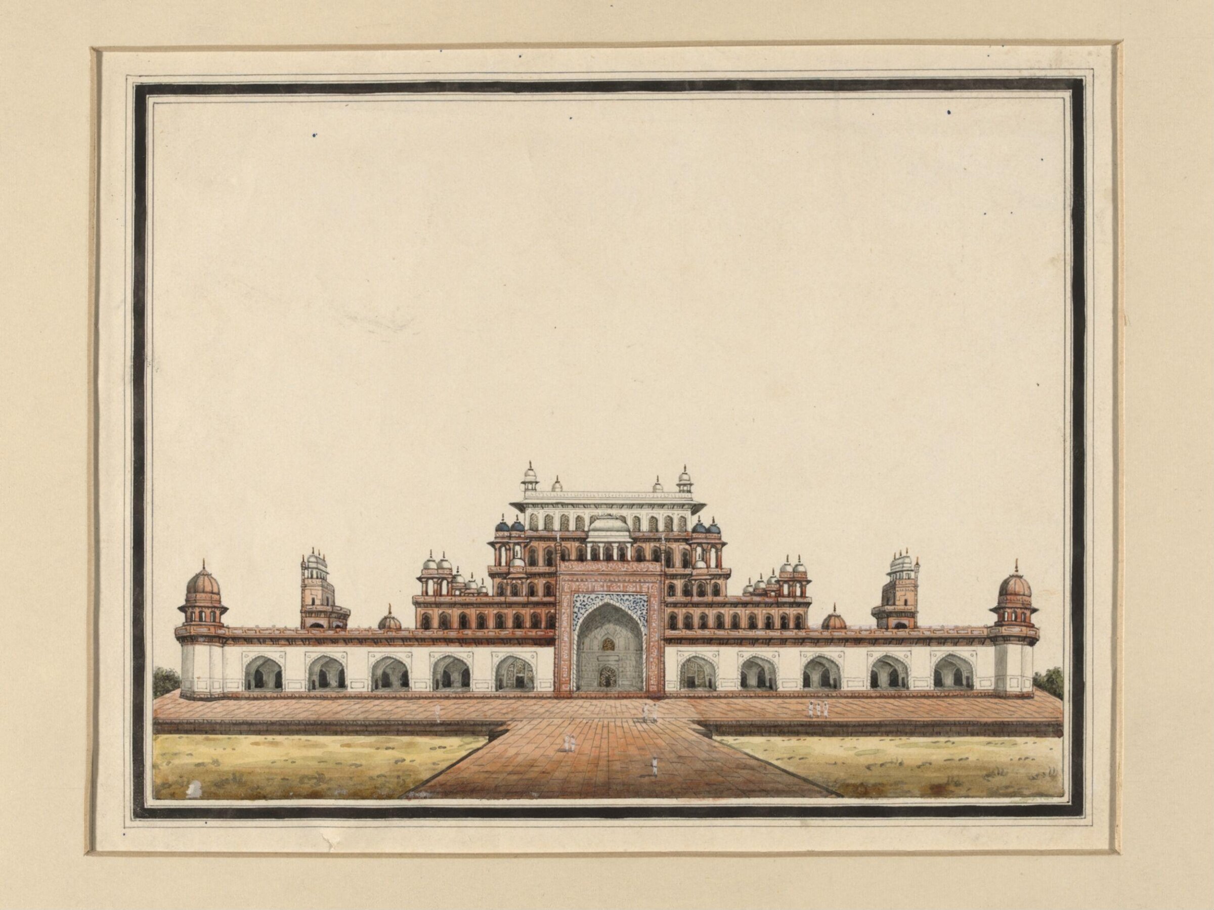 Painting, Mazhar Ali Khan, ca. 1840