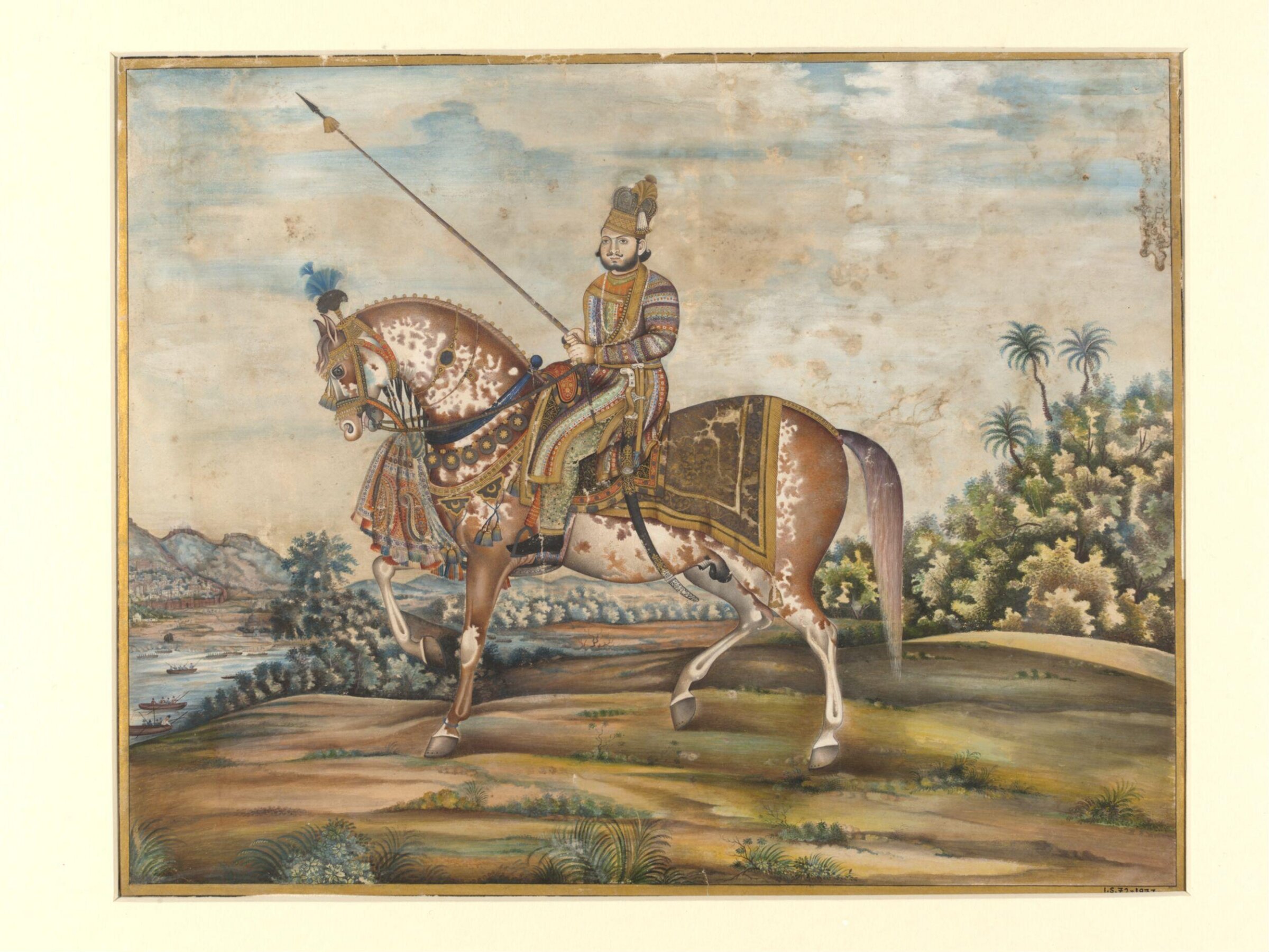 One of four drawings of inhabition of Delhi., Faiz Ali Khan, ca.1815