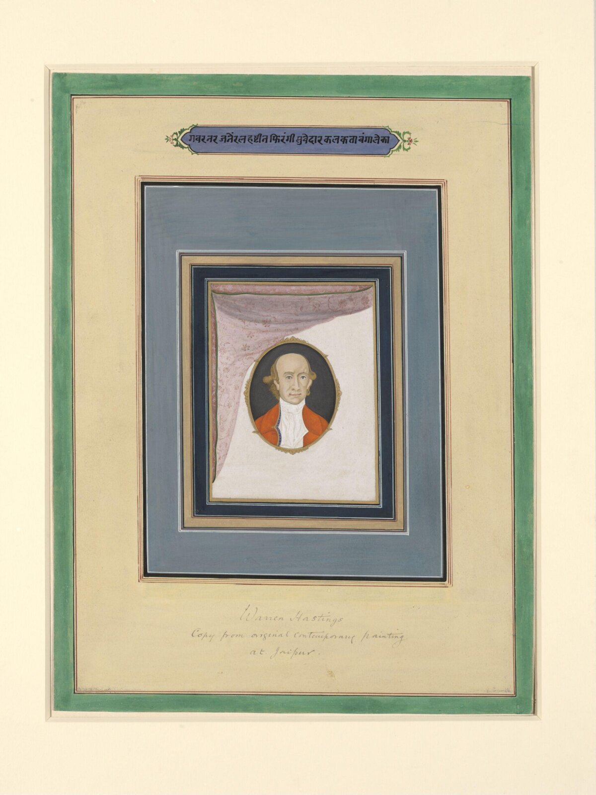 Warren Hastings, ca. 1800