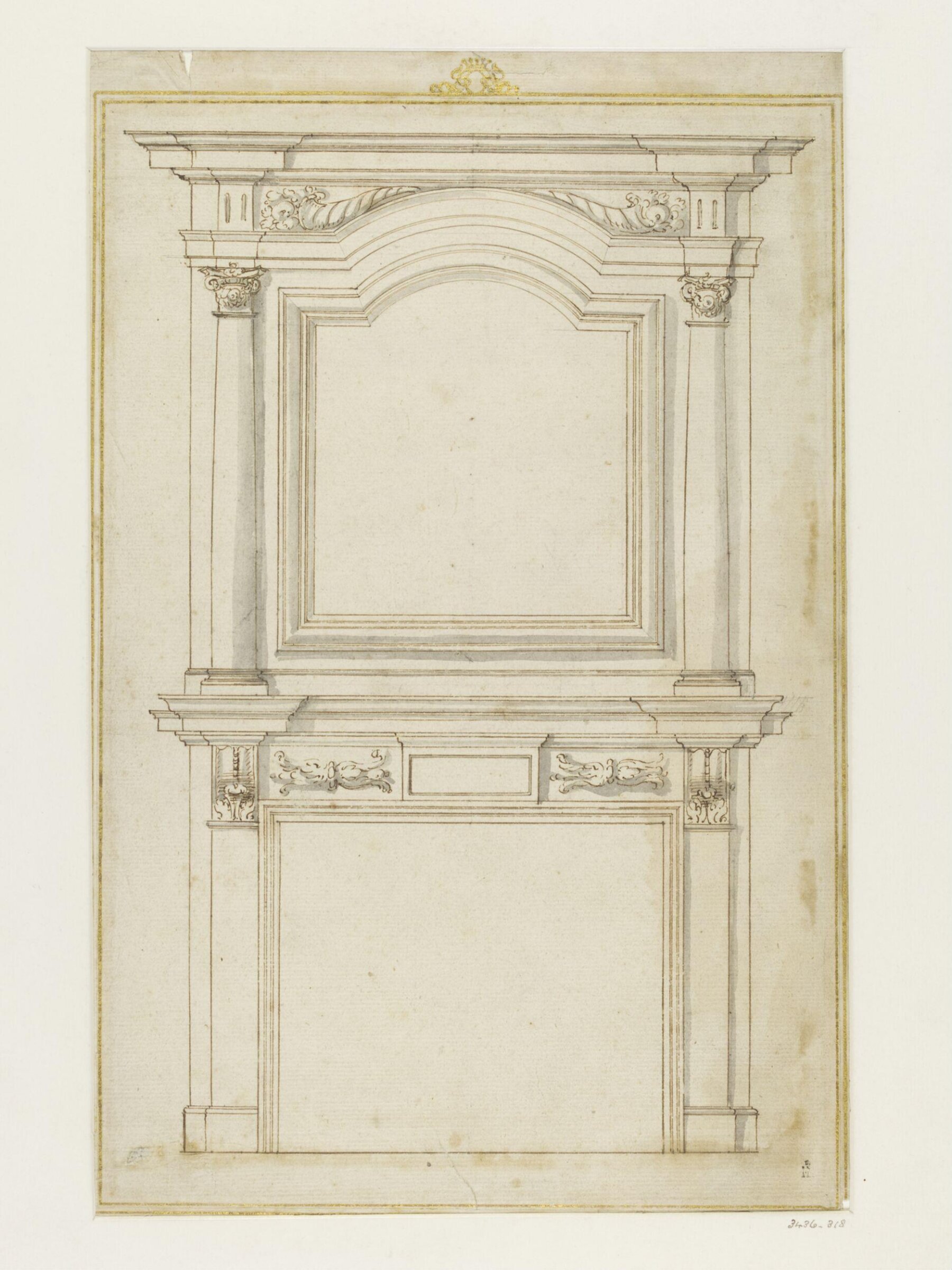 Drawing, William Talman, 1670-1719