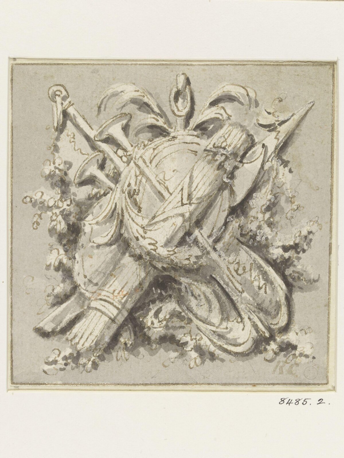 Drawing, René Charpentier, c. 1700-1723