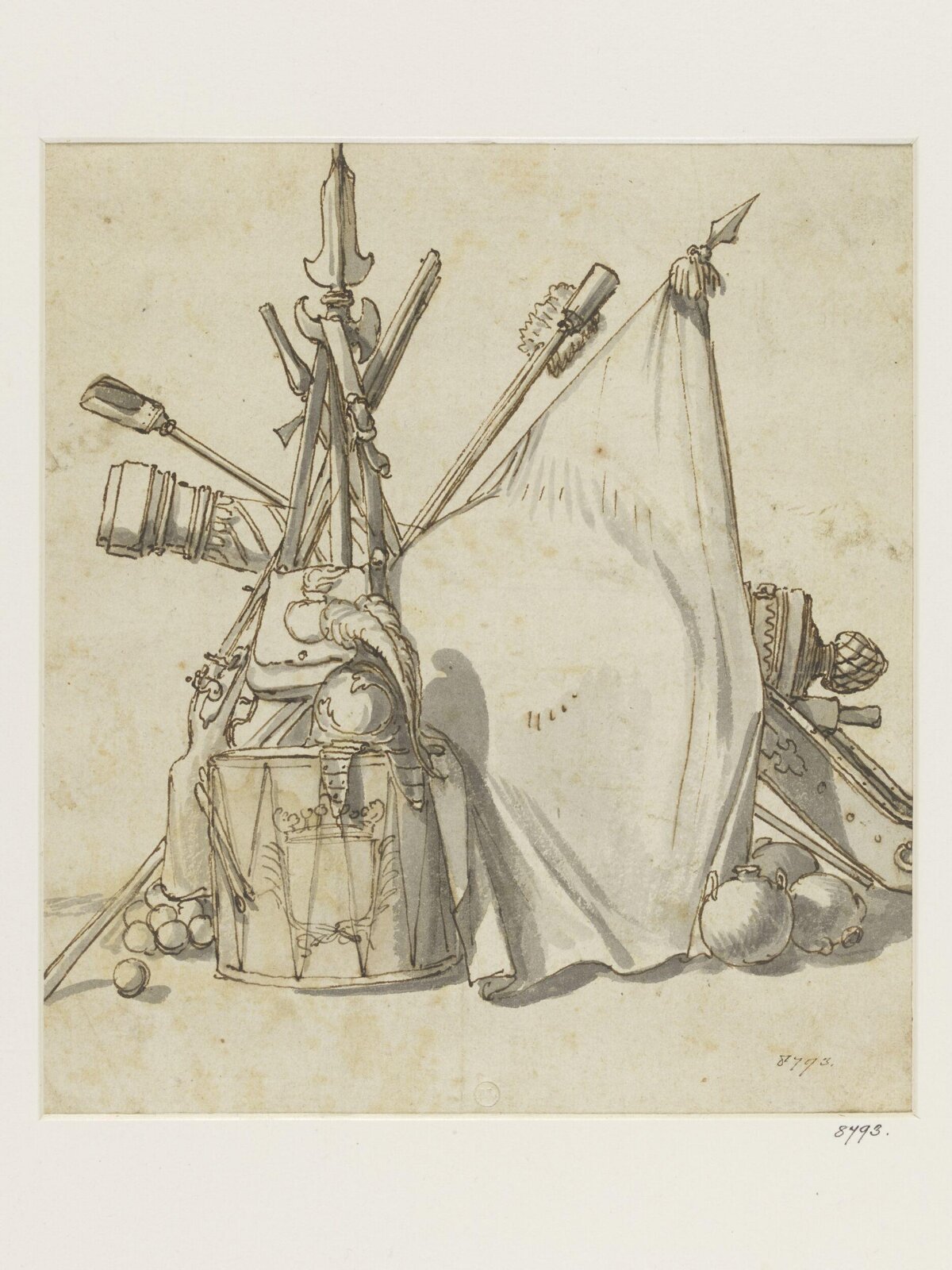 Drawing, Sébastien the elder Le Clerc, c. 1657-1714