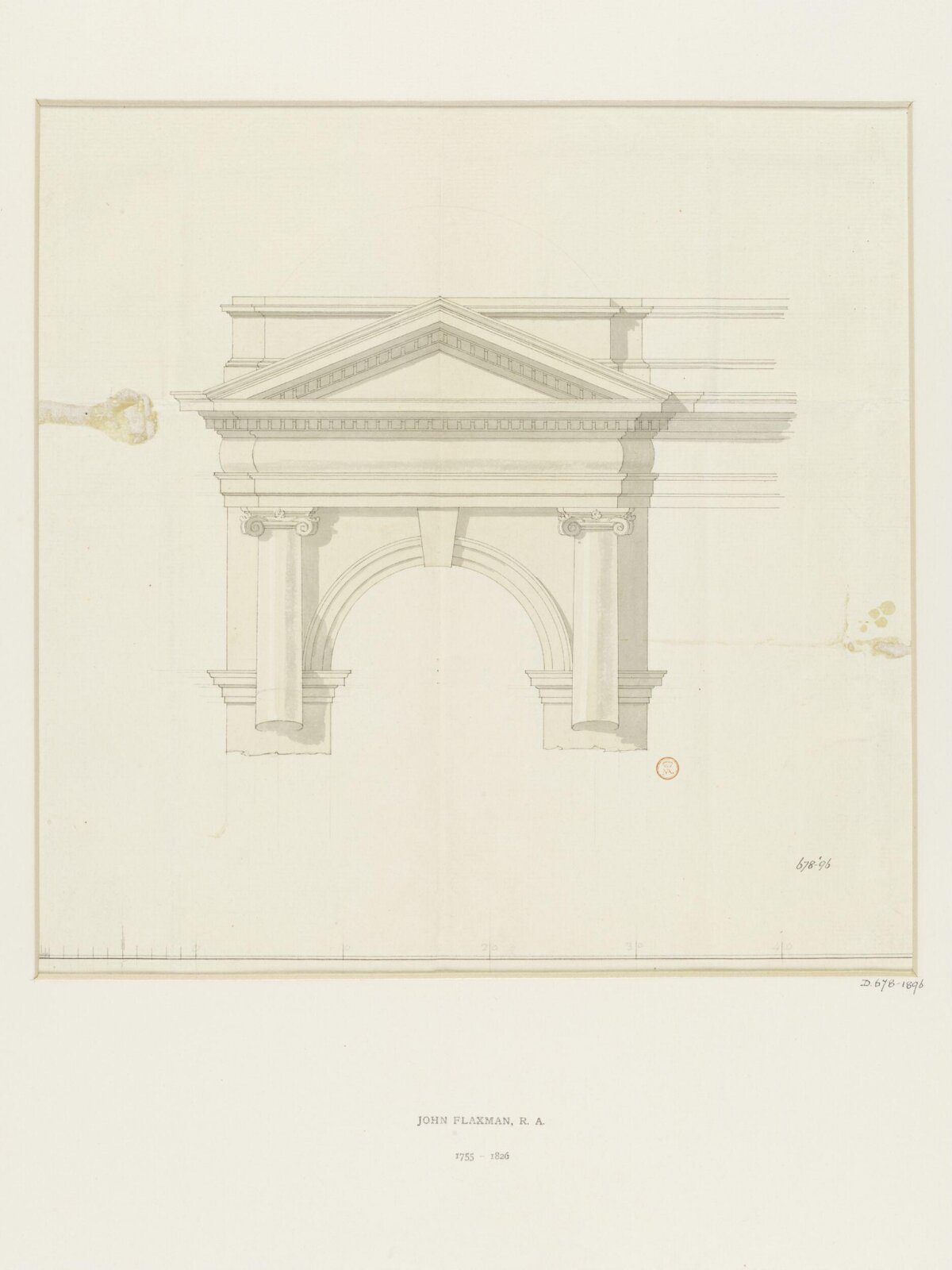 Drawing, john flaxman, c. 1775-1826