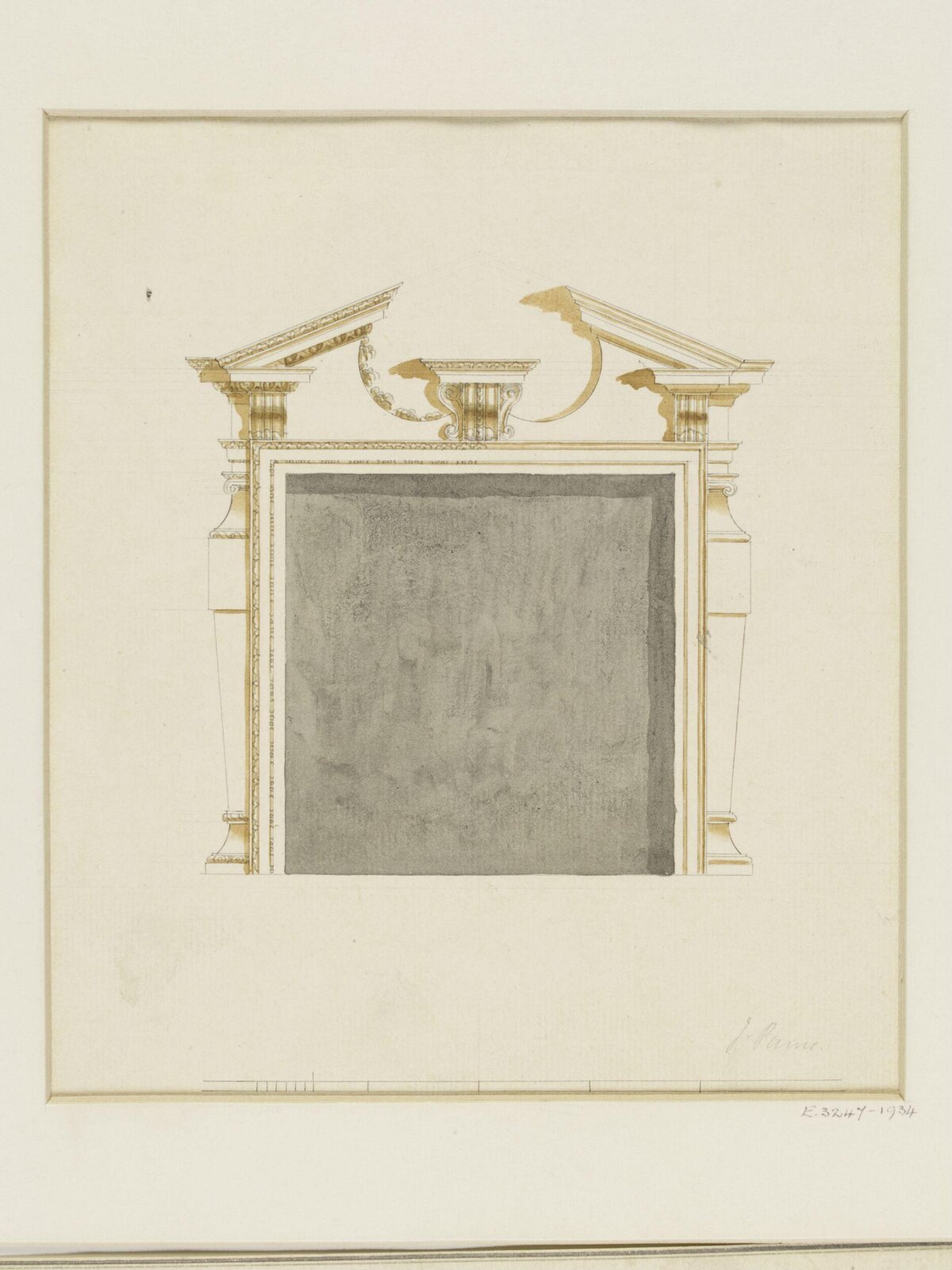 Drawing, James Pain, c. 1737-89