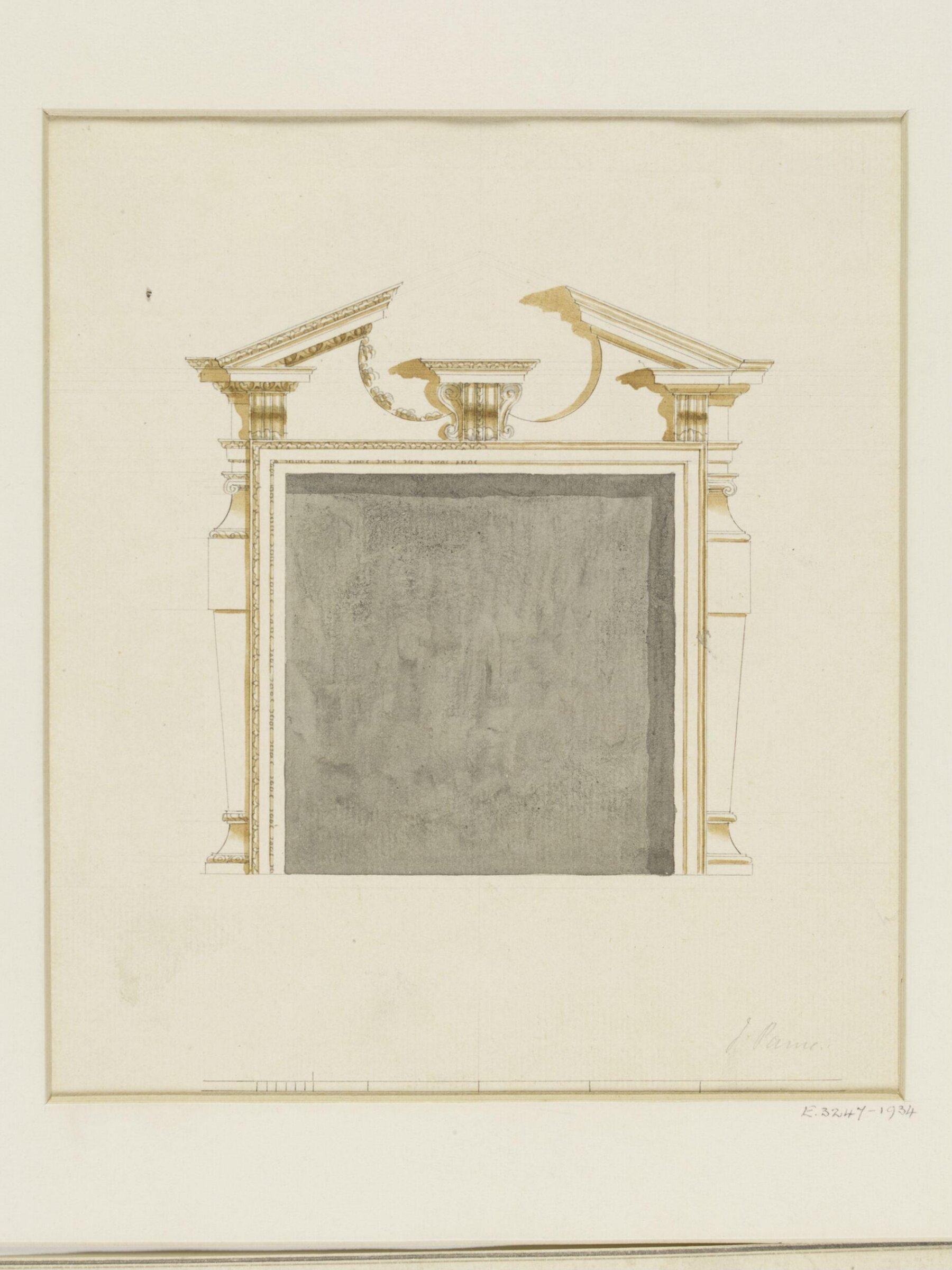 Drawing, James Pain, c. 1737-89