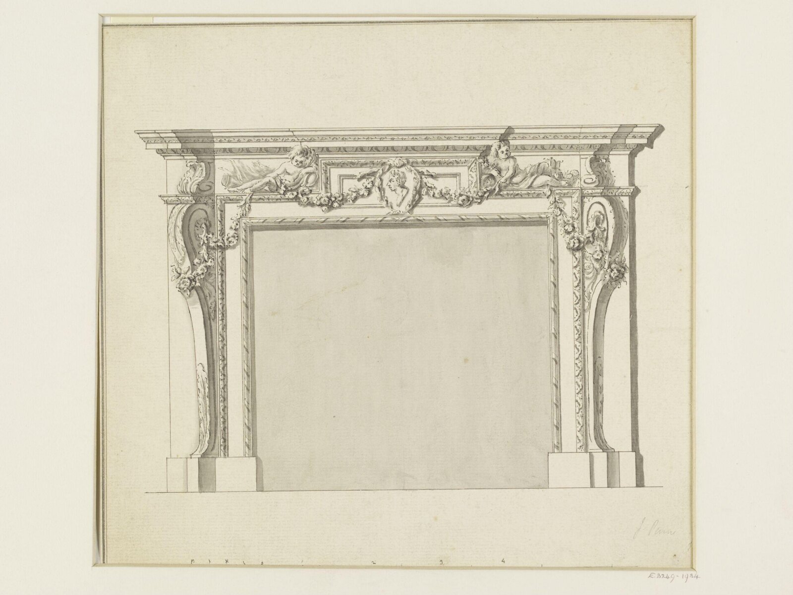 Drawing, James Pain, c. 1737-89